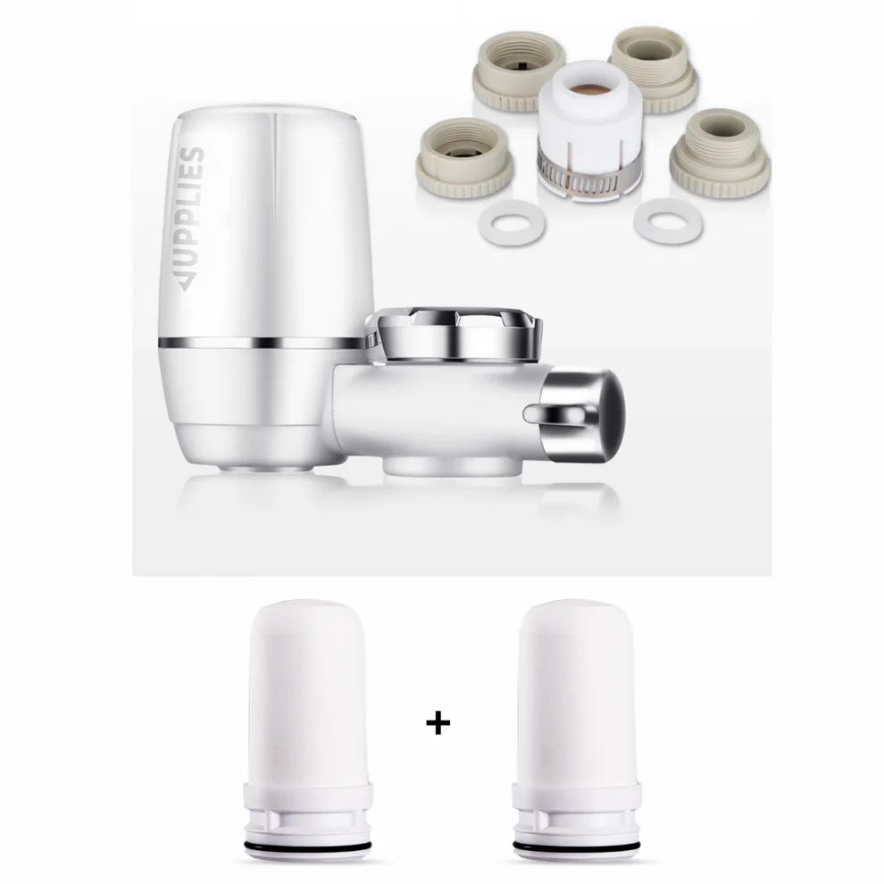 Purificador de Agua para Grifo – Filtro de Alta Eficiencia con Cartucho Reemplazable